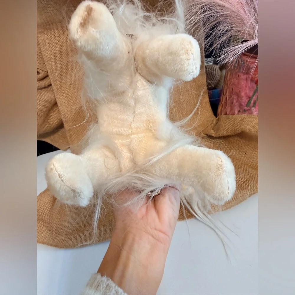 Vintage 1960’s Plush Pandora POODLE stuffed animal 13